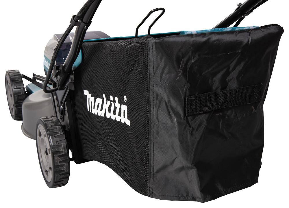 Газонокосилка аккумуляторная Makita LM002GZ XGT 40v MAX, 1900 Вт, дека 53 см, травосб. 70 л, привод 1,5-5 км/ч, 4в1, WG, без акб и ЗУ