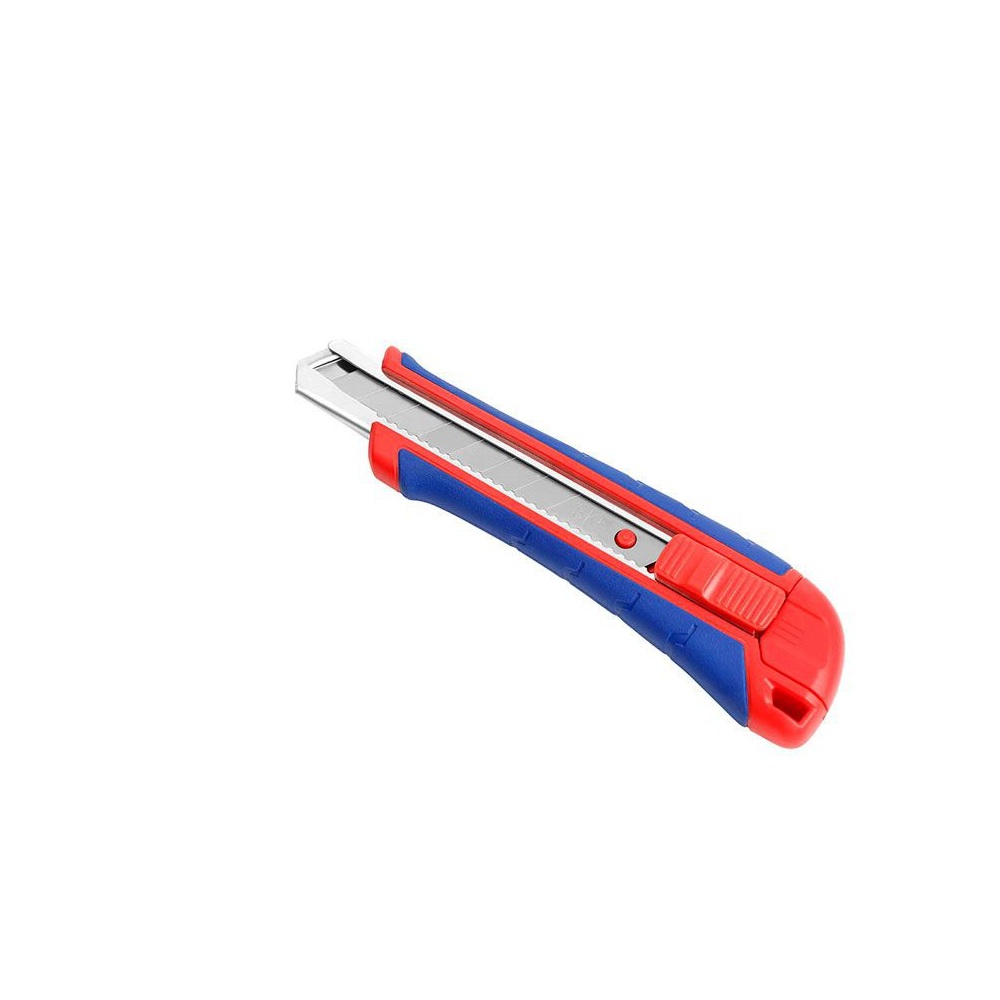 Нож  с автофиксацией 18 мм +3 лезвия WORKPRO