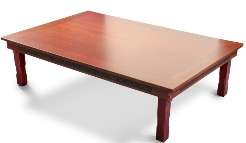 Корейский стол 1200*800 красное дерево RED 1210