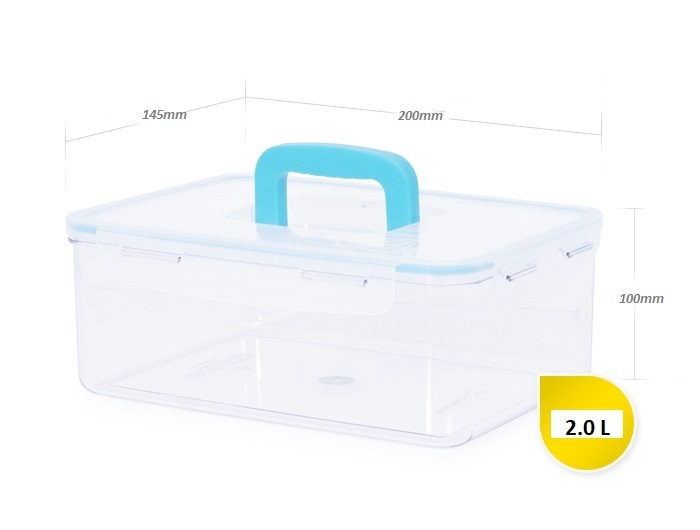 Тритановый контейнер с замками TR-11RT 2 л