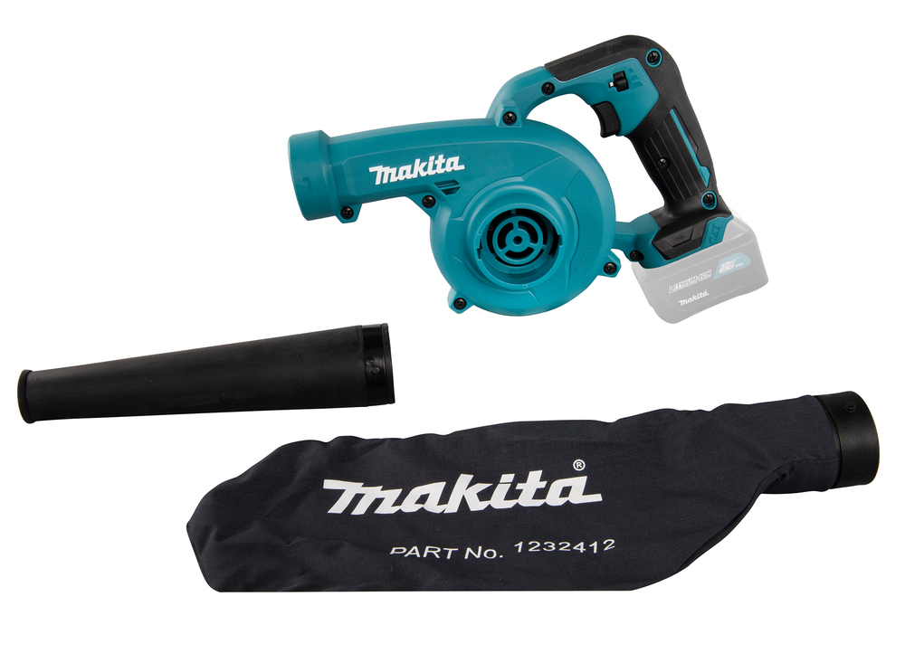 Аккумуляторная воздуходувка Makita UB100DZ CXT 12В, 75 м/с, 2 в 1, без акб и З/У