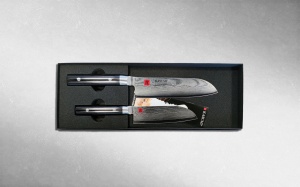 Подарочный набор из двух ножей Kasumi Damascus