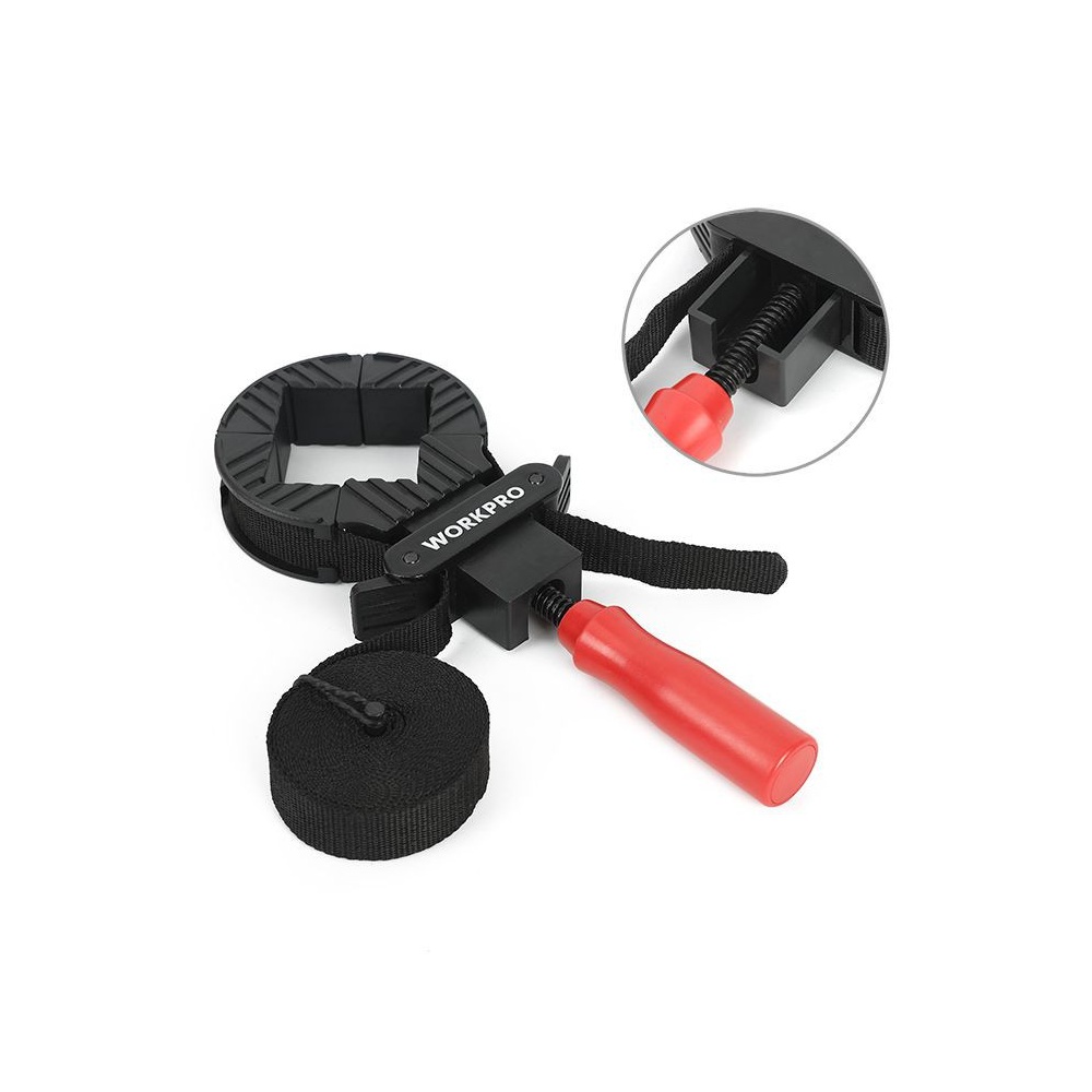 Струбцина ленточная 4 м (нейлон лента)  WORKPRO