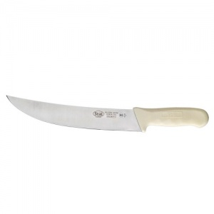 Нож мясника 25 см белая рукоять