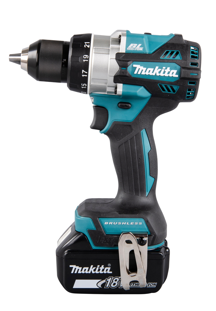Дрель-шуруповерт аккумуляторная Makita DDF486RT LXT BL 18В, 1х5.0 Ач Li-ion, 130 Нм, 2100 об/мин