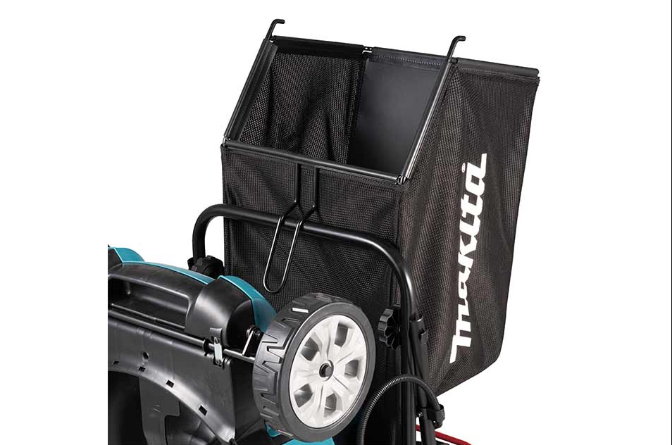 Газонокосилка аккумуляторная Makita DLM480Z LXT 2х18 В, 860 Вт, дека 48 см, травосборник 62л, 4в1, XPT, без акб и З/У