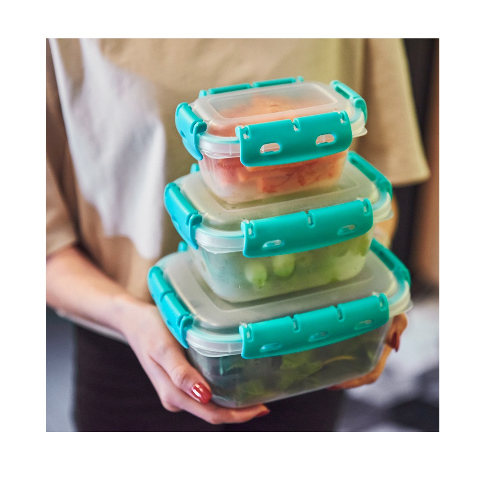 Набор контейнеров с уплотнителем №6 0,38л 1 шт; 0,8л 2 шт