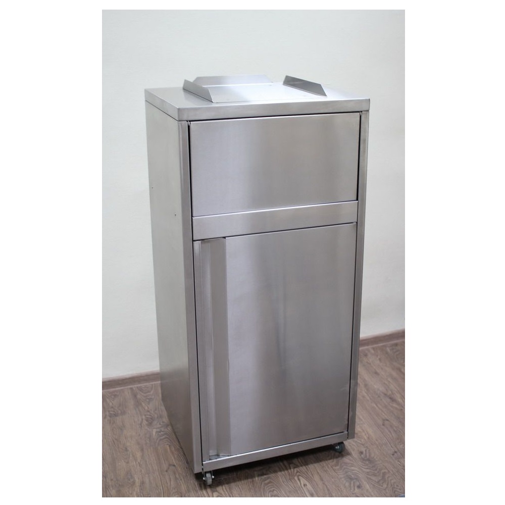 Урна для фудкорта "Мега-3" с порошковой покраской по каталогу Ral