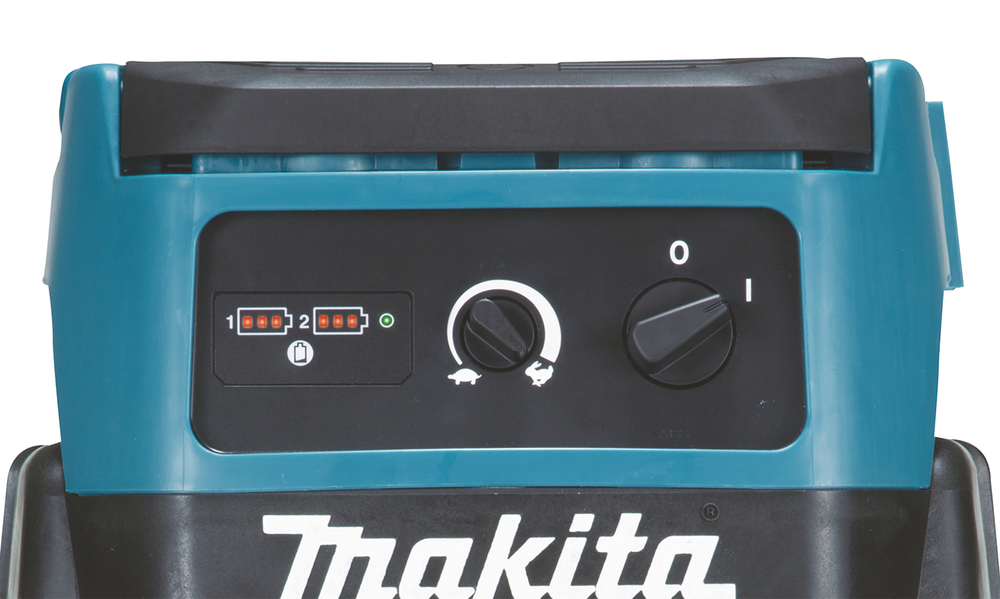 Пылесос гибридный Makita DVC860LZ LXT 18 В X2, 9 кПа, 8 л, без акб и ЗУ