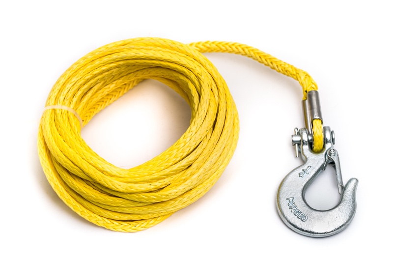 Трос синтетический 6мм*15м с крюком Offroadteam