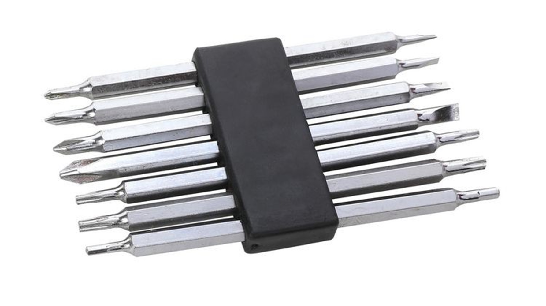 Отвертка с  набором бит 14 в 1, быстрая смена бит WORKPRO