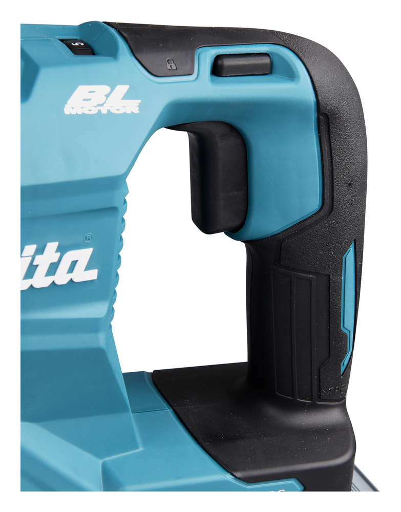 Пила сабельная аккумуляторная Makita JR002GZ XGT BL 40В, ход 32 мм, рез 255 мм, поддержка оборотов, эл. тормоз, XPT, AVT, без акб и ЗУ