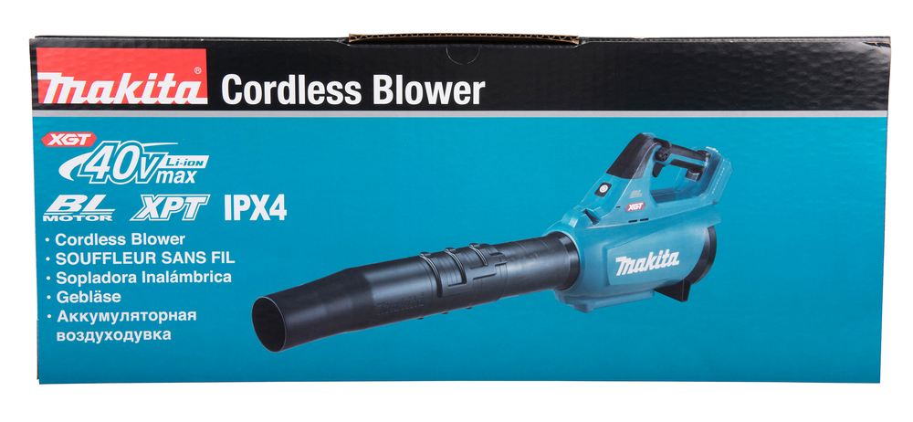 Аккумуляторная воздуходувка Makita UB001GZ XGT 64 м/с, 21000 об/мин, без акб и З/У