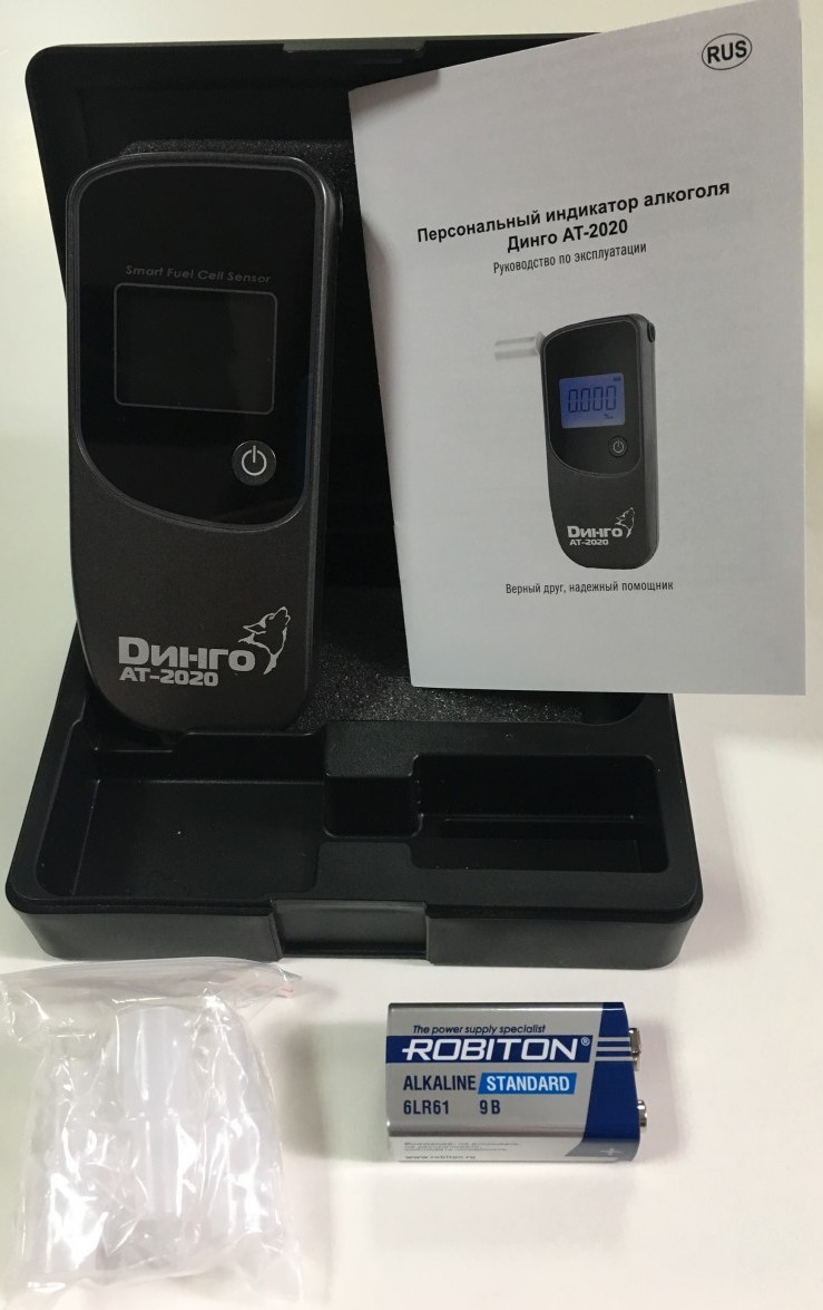 Персональный Алкотестер Dingo AT-2020