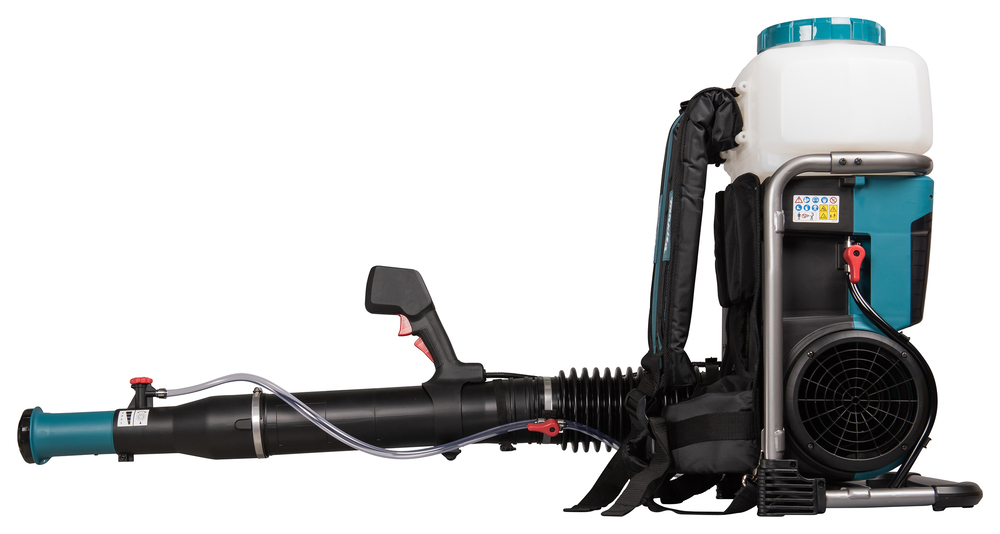 Ранцевый опрыскиватель аккумуляторный Makita PM001GZ01 XGT 40v MAX, объем бака 15 литров, без акб и ЗУ