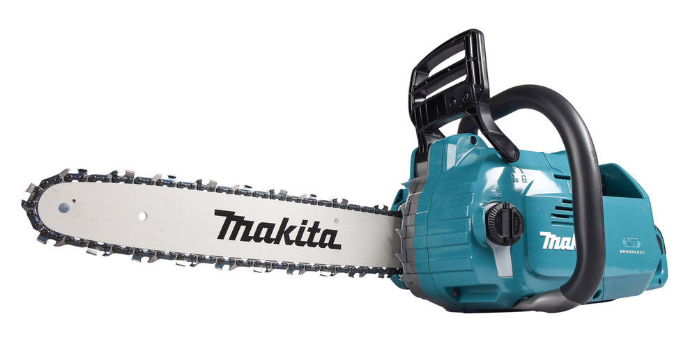 Пила цепная аккумуляторная Makita UC015GZ01 XGT 40v MAX, 1600 Вт, 14"/35 см, 3/8",1,3 мм, 25,5 м/с, безынстр., BL, WG, без акб и ЗУ