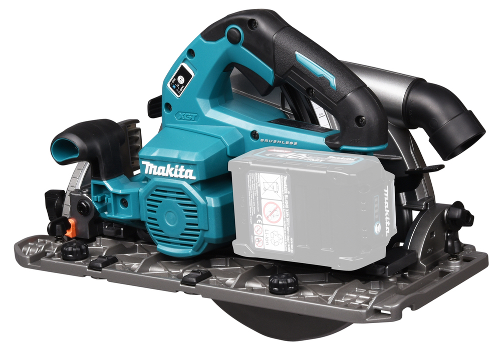 Пила дисковая аккумуляторная Makita HS009GZ XGT 40 В, 235 мм, 4000 об/мин, без акб и ЗУ