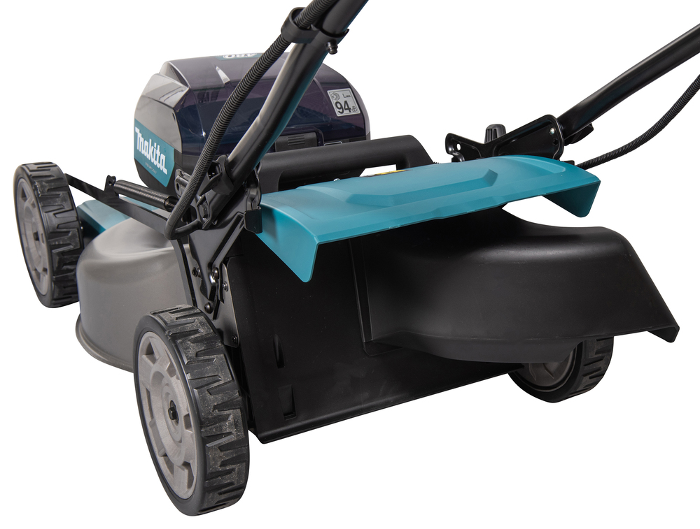 Газонокосилка аккумуляторная Makita LM002GZ XGT 40v MAX, 1900 Вт, дека 53 см, травосб. 70 л, привод 1,5-5 км/ч, 4в1, WG, без акб и ЗУ