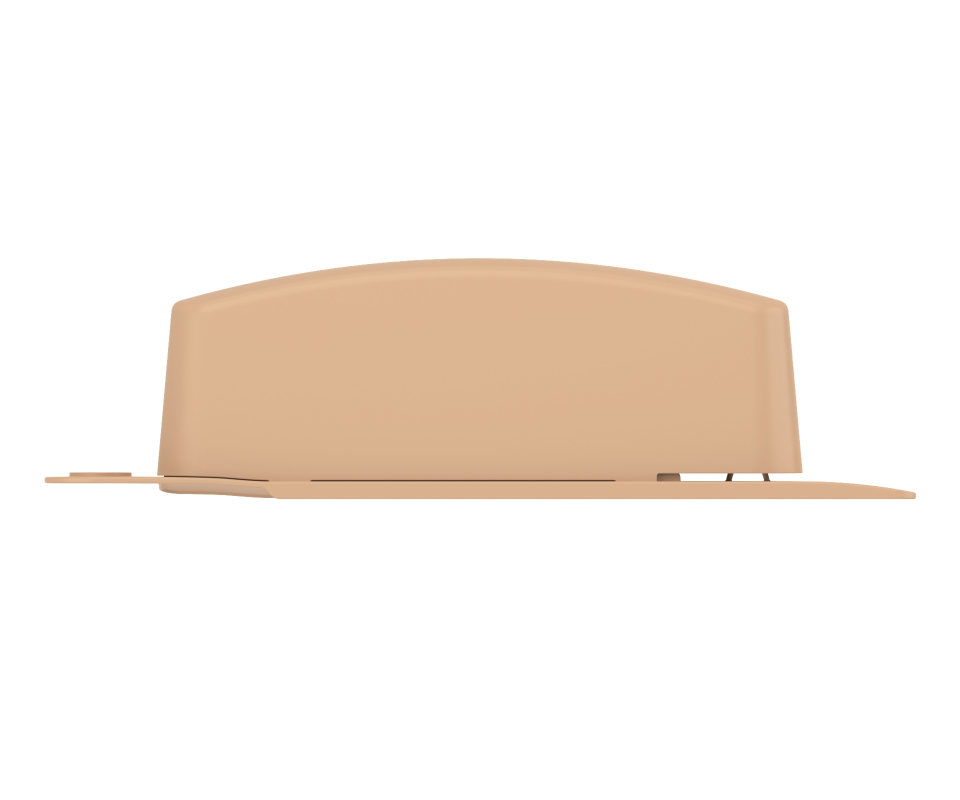 Бордюр садовый 3 м (10 секций по 39х10,5х11 см), с колышками (20 шт) какао