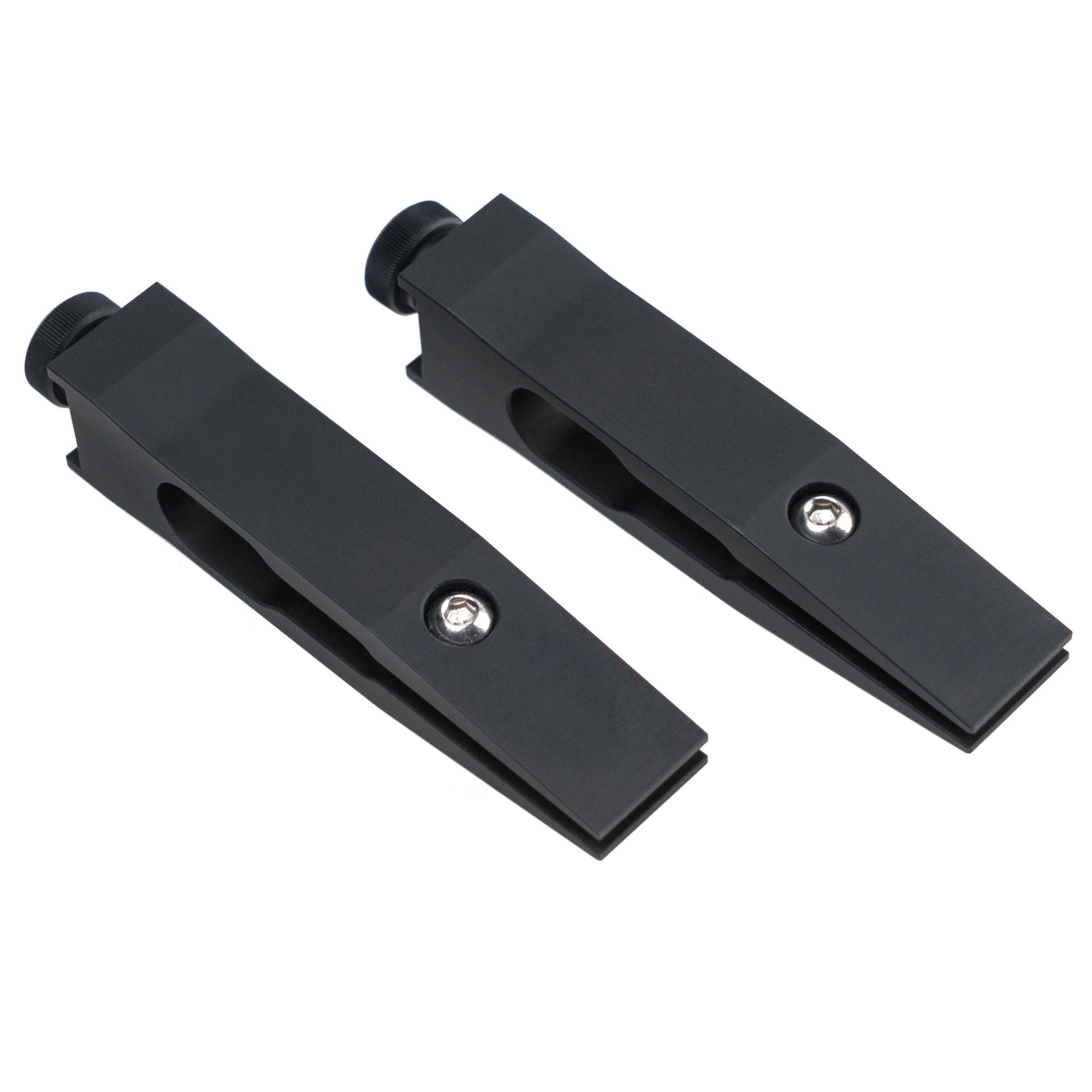 Зажимы TSPROF, цельнофрезерованные, матовые