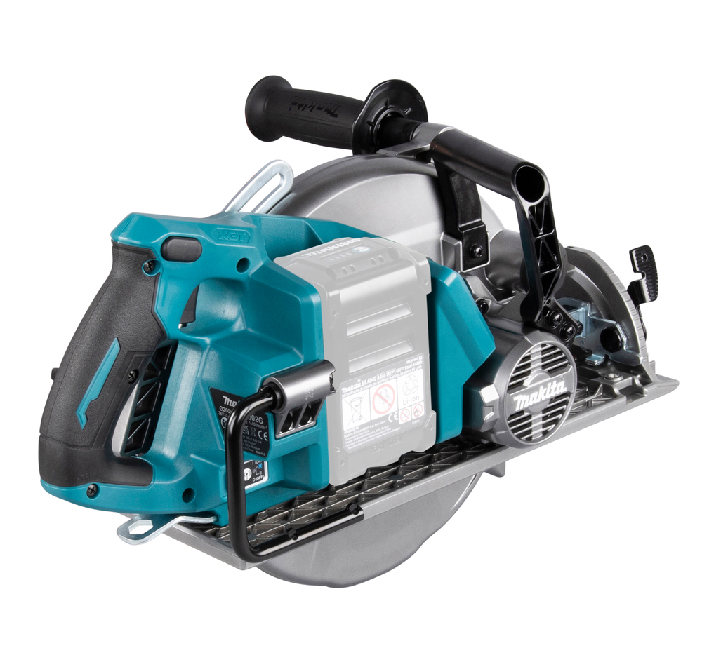 Пила дисковая аккумуляторная с задней рукояткой Makita RS002GZ XGT 40В, 260 мм, 4000 об/мин, без акб и ЗУ