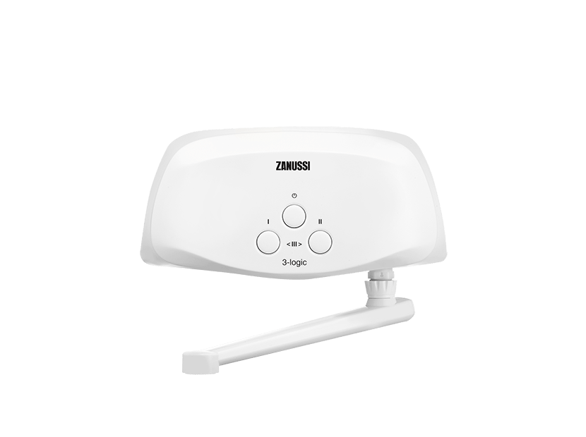 Водонагреватель проточный Zanussi 3-logic 3,5 TS (душ+кран) НС-1064841