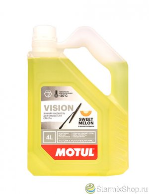 Зимняя стеклоомывающая жидкость MOTUL VISION SWEET MELON -20°