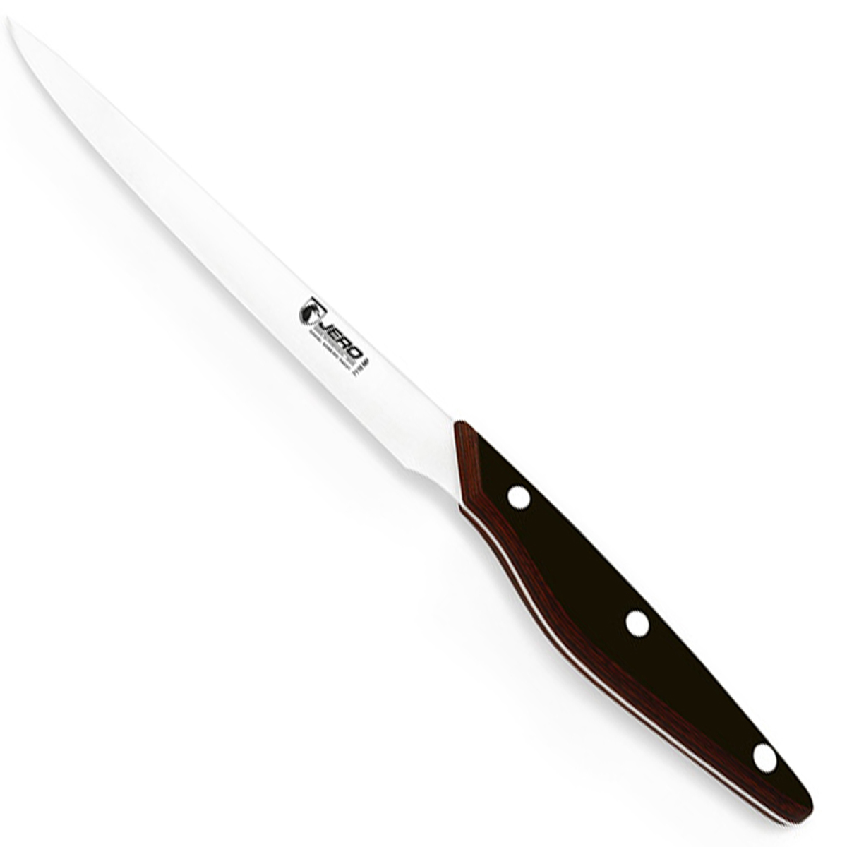 Нож слайсер для тонкой нарезки Jero Coimbra 18 см  рукоять красное дерево