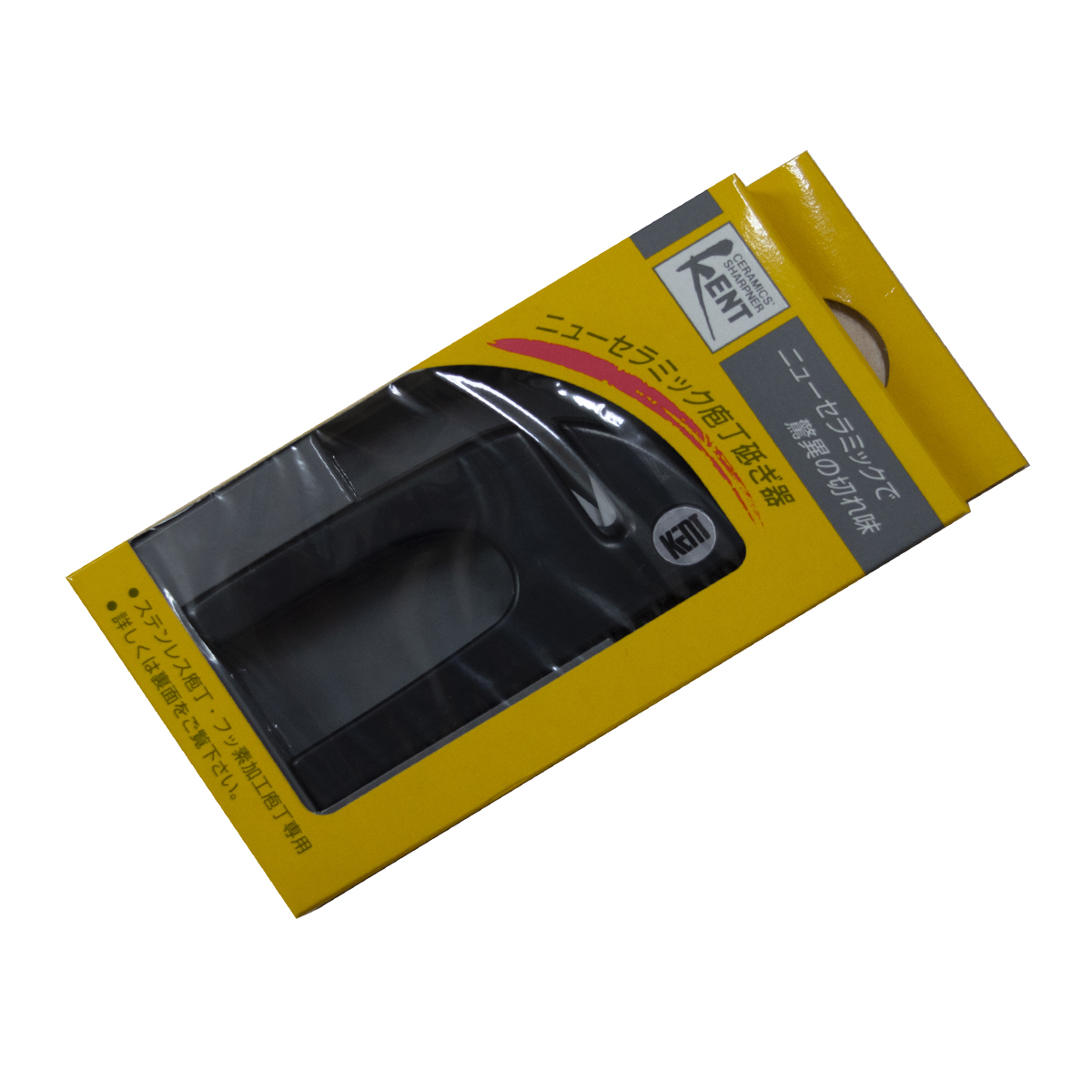 Точилка механическая керамическая мини черная KENT