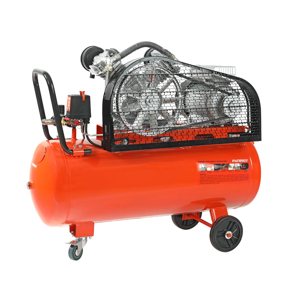 Компрессор Patriot поршневой ременной PTR 80-450A
