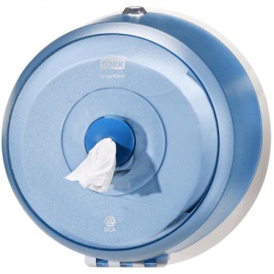 Tork SmartOne диспенсер для туалетной бумаги в рулонах, синий, арт. 472025