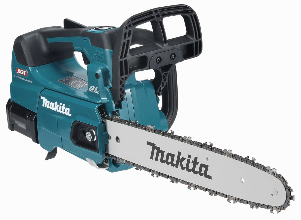 Пила цепная аккумуляторная Makita UC004GZ XGT 40v MAX, 1400 Вт, 14"/35 см, 3/8",1,1 мм, 24,8 м/с, инстр.натяжка BL, WG, без акб и ЗУ