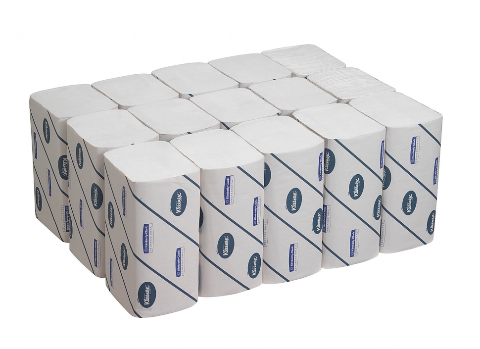 Бумажные полотенца в пачках Kimberly-Clark KLEENEX Ultra 6789