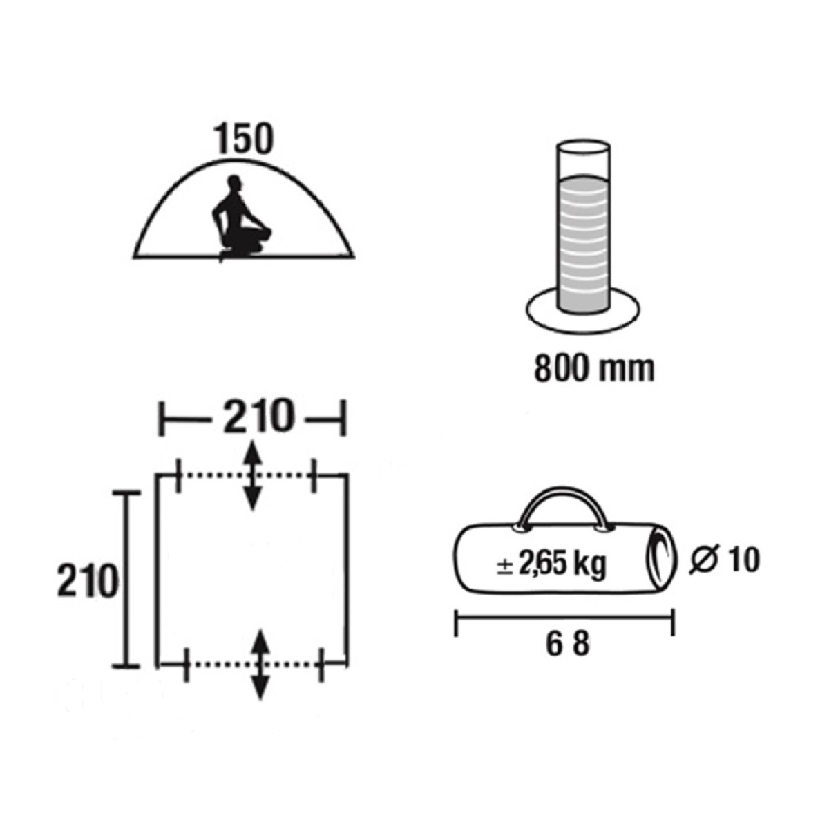 Палатка Green Glade Malta