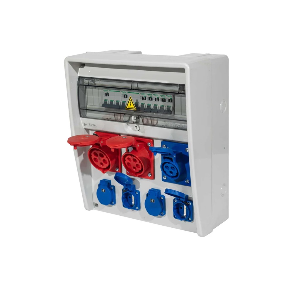 Навесной щит с розетками 220В + 380В EVOL COMBOX ULTRA 17 0107-027-1