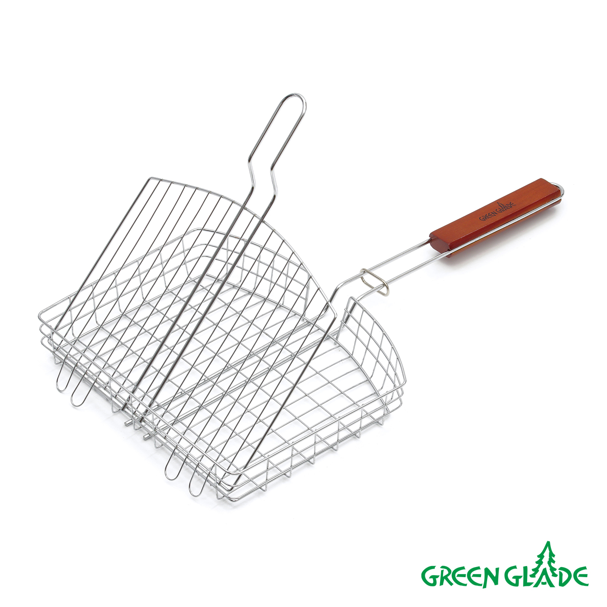 Двойная объемная решетка-гриль Green Glade 7004