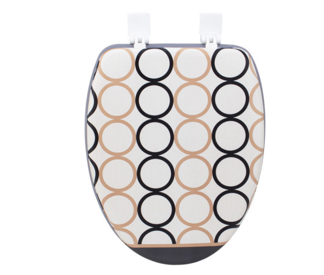 Мягкое сиденье для унитаза CHLOE-O (серый)