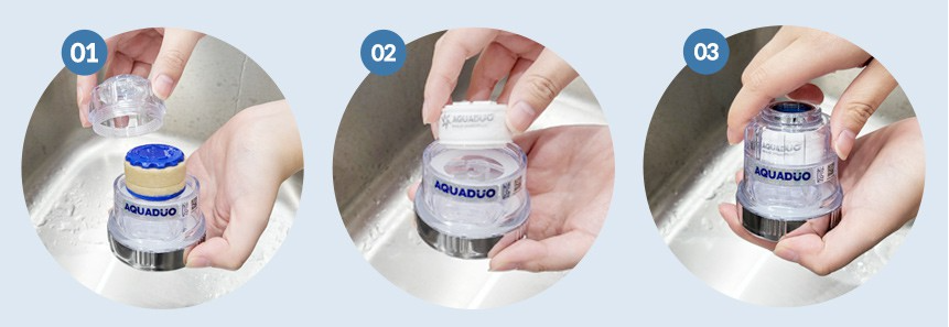 Кухонный фильтр AquaDuo SF-1000 для гибкого смесителя