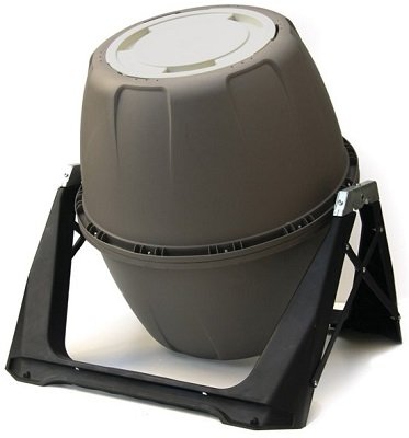 H818 Вращающийся компостер Helex 180 л серый