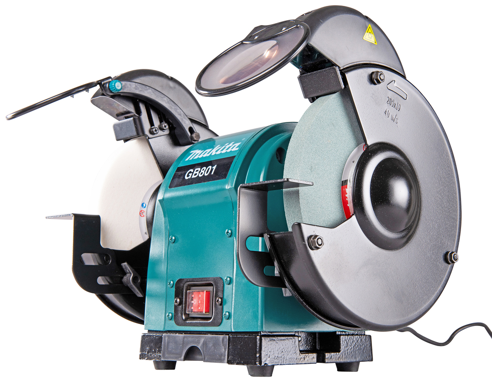 Заточной станок электрический Makita GB801 550 Вт, 2850 об\м, 2 круга 205х15.88 мм