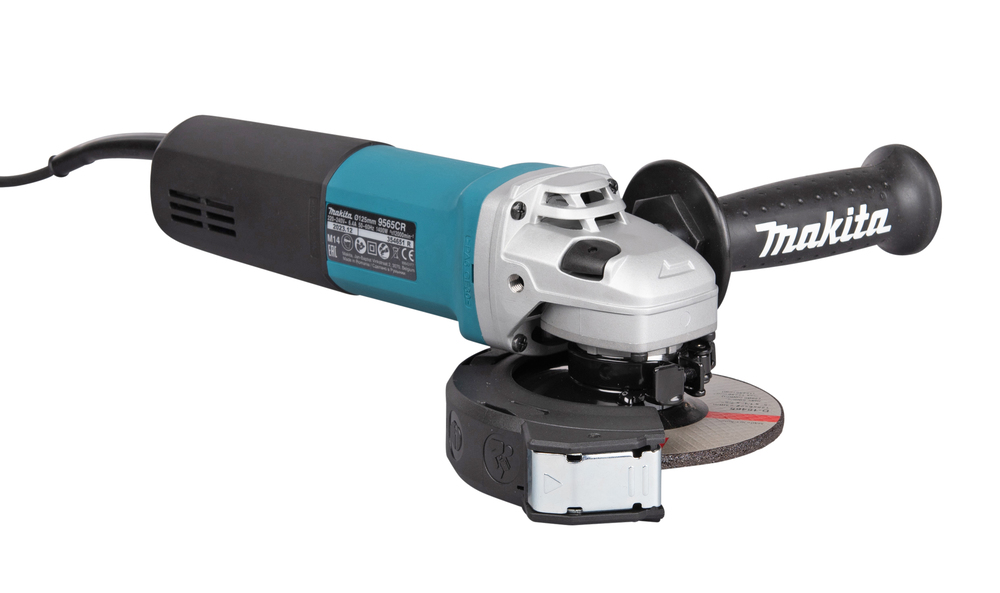 Угловая шлифовальная машина электрическая Makita 9565CR 1400 Вт, 125 мм, 12000 об/мин
