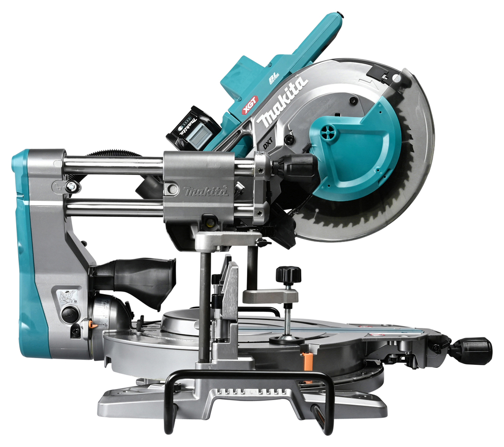 Пила торцовочная аккумуляторная консольная Makita LS004GZ01 XGT 40В BL, 260 мм, без акб и ЗУ