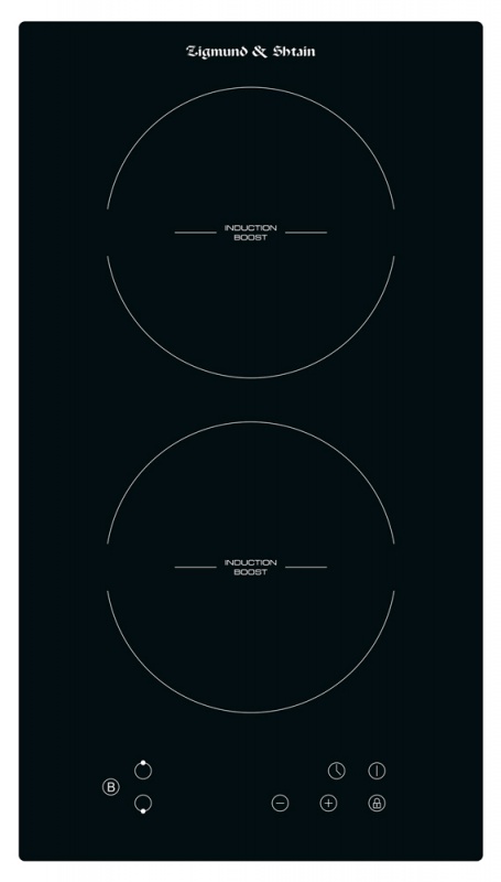 Керамическая варочная панель домино Zigmund & Shtain CI 33.3 B/W