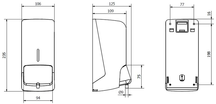 Дозатор для мыла Jofel АС40000