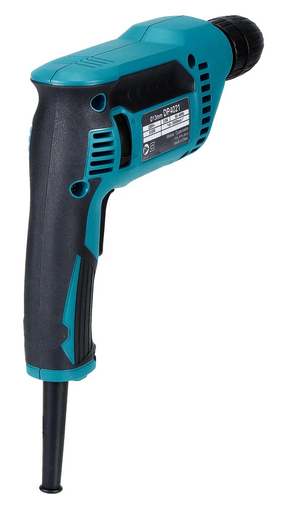 Дрель безударная электрическая Makita DP4021 630 Вт, БЗП, 13 мм, 0 - 3000 об/мин