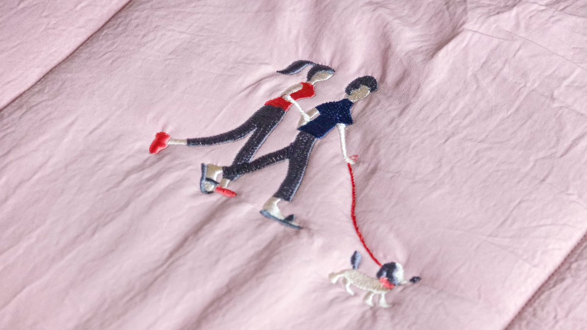 Комплект постельного белья GOCHU Solido set Q розовый 2003