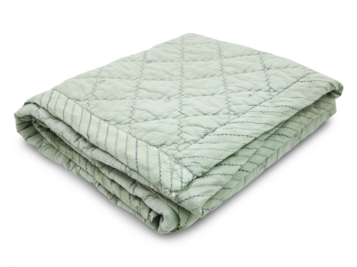 Простыня стеганая GOCHU Atti S 165*210 мятный