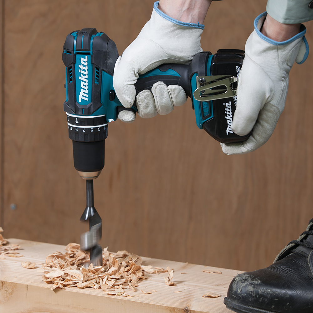 Ударная дрель-шуруповерт аккумуляторная Makita DHP482Z LXT 18В, 62 Нм, 1900 об/мин, без акб и ЗУ