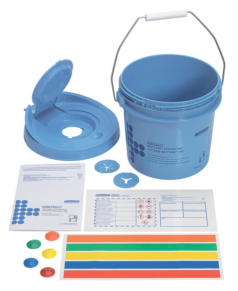 Диспенсер-ведро для материала Wettask Kimberly-Clark 7919