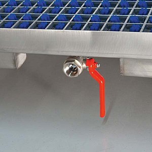 Мобильный механический санпропускник Stepgate 2 dryzone